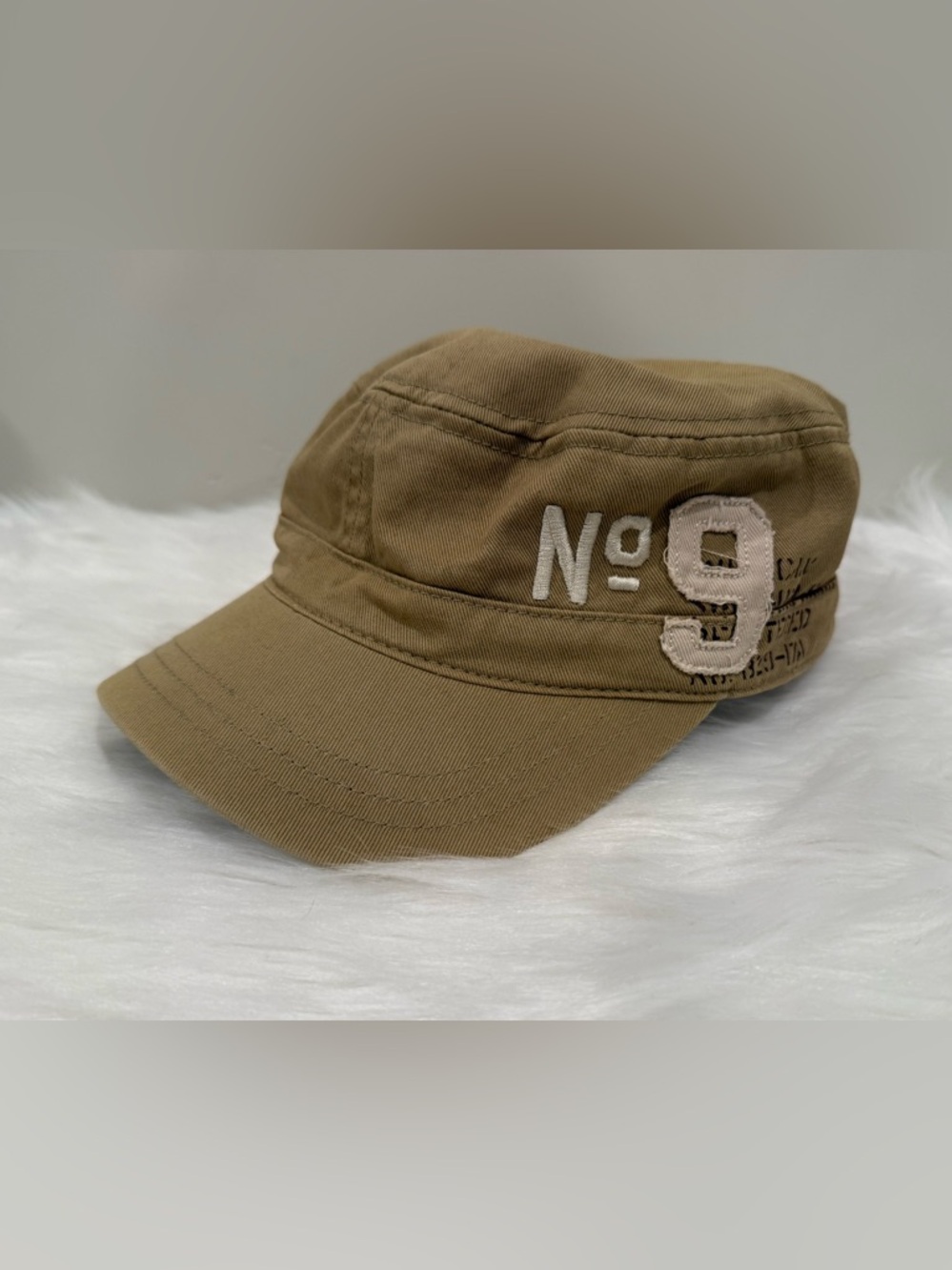 Old Navy Khaki/Tan Fitted Cadet Cap Size S/M